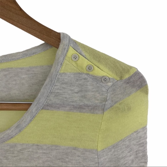 GAP | Yellow & Gray Striped Sweater - Picture 4 of 10